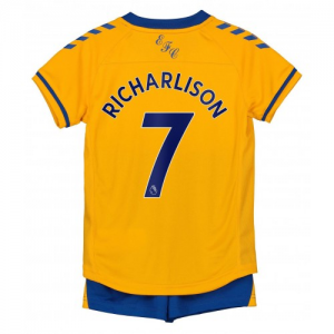 Everton Richarlison 7 Børn UdebaneSæt 2020 21 – Kortærmet