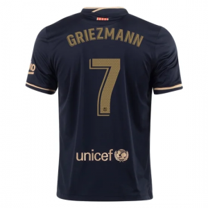FC Barcelona Antoine Griezmann 7 Udebane trøjer 2020 21 – Kortærmet