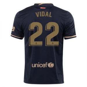 FC Barcelona Arturo Vidal 22 Udebanetrøje 2020 21 – Kortærmet