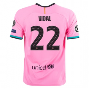 FC Barcelona Arturo Vidal 22 Tredje trøjer 2020 21 – Kortærmet