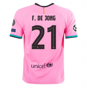 FC Barcelona Frenkie De Jong 21 – Kortærmet Tredje trøjer 2020 21 – Kortærmet