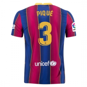 FC Barcelona Gerard Pique 3 Hjemmebanetrøje 2020 21 – Kortærmet