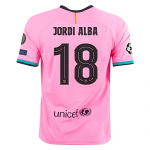 FC Barcelona Jordi Alba 18 Tredje trøjer 2020 21 – Kortærmet
