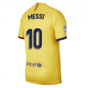 FC Barcelona Lionel Messi 10 Udebane trøjer 2019 20 – Kortærmet