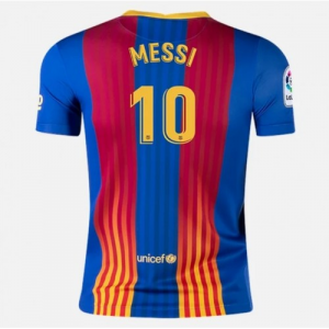 FC Barcelona Lionel Messi 10 El Clasico trøjer 2021 – Kortærmet