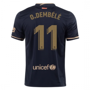 FC Barcelona Ousmane Dembele 11 Udebanetrøje 2020 21 – Kortærmet