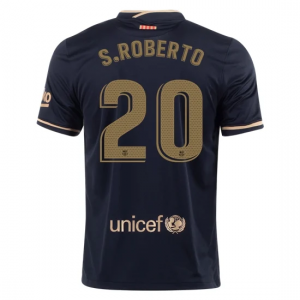 FC Barcelona Sergi Roberto 20 Udebanetrøje 2020 21 – Kortærmet
