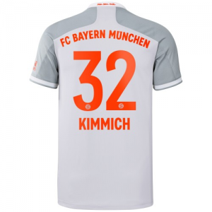 FC Bayern München Joshua Kimmich 32 Udebanetrøje 2020 21 – Kortærmet