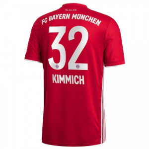 FC Bayern München Joshua Kimmich 32 Hjemmebanetrøje 2020 21 – Kortærmet