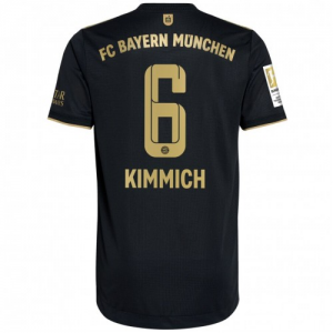 FC Bayern München Joshua Kimmich 6 Udebanetrøje 2021-22 – Kortærmet