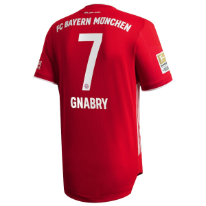 FC Bayern München Serge Gnabry 7 Hjemmebanetrøje 2020 21 – Kortærmet