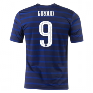 Frankrig Olivier Giroud 9 Frankrig Hjemmebanetrøje 20-21 – Kortærmet