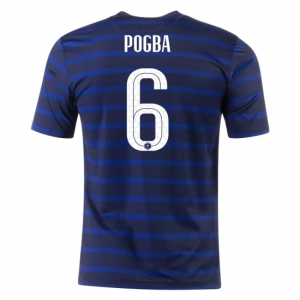 Frankrig Paul Pogba 6 Hjemmebanetrøje 20-21 – Kortærmet