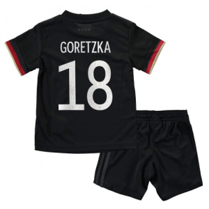 Tyskland Leon Goretzka 18 Børn UdebaneSæt EM 2020 – Kortærmet