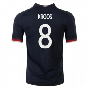 Tyskland Toni Kroos 8 Udebane Trøje EM 2020 – Kortærmet