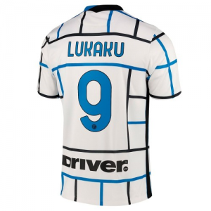Inter Milan Romelu Lukaku 9 Udebanetrøje 2020 2021 – Kortærmet