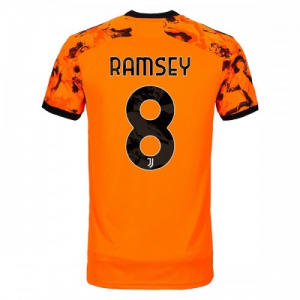 Juventus Matchtrojor Aaron Ramsey 8 Tredje trøjer 2020 21 – Kortærmet