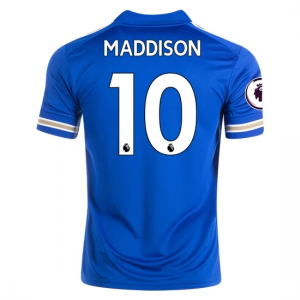 Leicester City James Maddison 10 Hjemmebanetrøje 2020 21 – Kortærmet