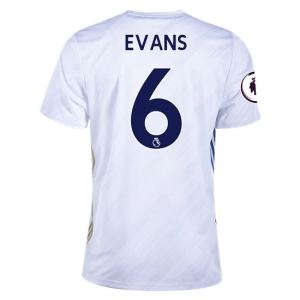 Leicester City Jonny Evans 6 Udebanetrøje 2020 21 – Kortærmet