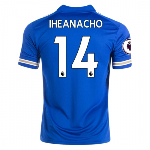 Leicester City Kelechi Iheanacho 14 Hjemmebanetrøje 2020 21 – Kortærmet