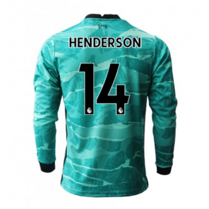 Liverpool Jordan Henderson 14 Udebanetrøje 2020 21 – Langærmet