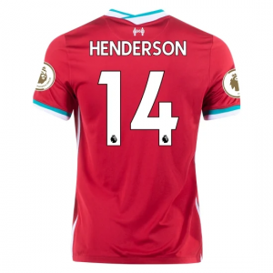 Liverpool Jordan Henderson 14 Hjemmebanetrøje 2020 21 – Kortærmet