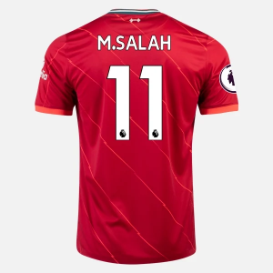 Liverpool Mohamed Salah 11 Hjemmebanetrøje 2021-22 – Kortærmet