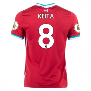 Liverpool Naby Keita 8 Hjemmebanetrøje 2020 21 – Kortærmet