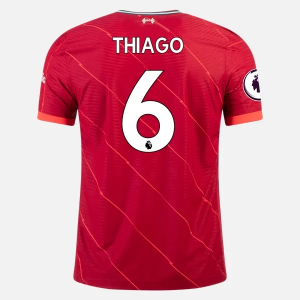 Liverpool Thiago Alcantara 6 Hjemmebanetrøje 2021-22 – Kortærmet