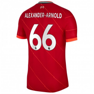 Liverpool Trent Alexander Arnold 66 Hjemmebanetrøje 2021-22 – Kortærmet
