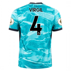 Liverpool Virgil van Dijk 4 Udebanetrøje 2020 21 – Kortærmet