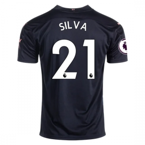 Manchester City David Silva 21 – Kortærmet Udebanetrøje 2020 21 – Kortærmet