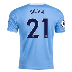 Manchester City David Silva 21 – Kortærmet Hjemmebanetrøje 2020 21 – Kortærmet