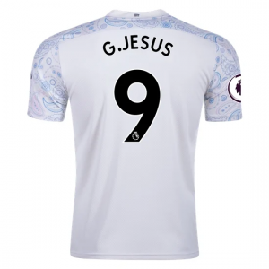 Manchester City Gabriel Jesus 9 Tredje trøjer 2020 21 – Kortærmet