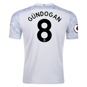 Manchester City Ilkay Gündoğan 8 Tredje trøjer 2020 21 – Kortærmet