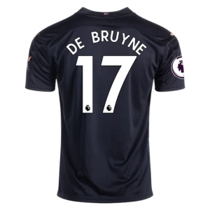 Manchester City Kevin De Bruyne 17 Udebane trøjer 2020 21 – Kortærmet