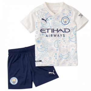 Manchester City Børn TredjeSæts 2020 21 – Kortærmet