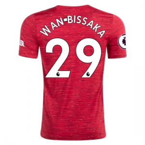 Manchester United Aaron Wan Bissaka 29 Hjemmebanetrøje 2020 21 – Kortærmet