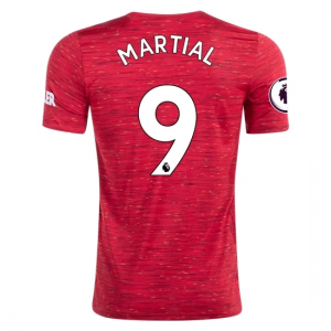 Manchester United Anthony Martial 9 Hjemme trøjer 2020 21 – Kortærmet