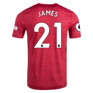 Manchester United Daniel James 21 Hjemmebanetrøje 2020 21 – Kortærmet