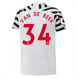 Manchester United Donny van de Beek 34 Tredje trøjer 2020 21 – Kortærmet