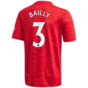 Manchester United Eric Bailly 3 Hjemmebanetrøje 2020 21 – Kortærmet