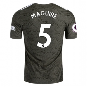 Manchester United Harry Maguire 5 Udebanetrøje 2020 21 – Kortærmet