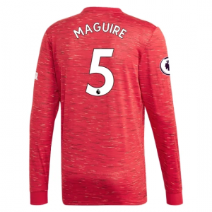 Manchester United Harry Maguire 5 Hjemmebanetrøje 2020 21 – Langærmet