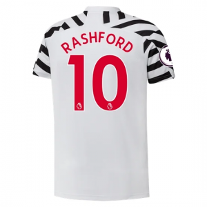 Manchester United Marcus Rashford 10 Tredje trøjer 2020 21 – Kortærmet