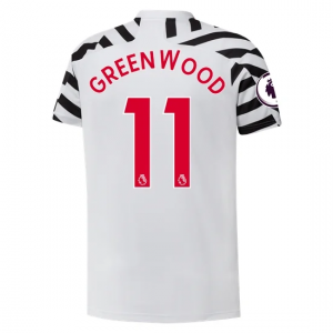 Manchester United Mason Greenwood 11 Tredje trøjer 2020 21 – Kortærmet