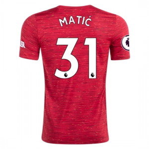 Manchester United Nemanja Matic 31 Hjemmebanetrøje 2020 21 – Kortærmet
