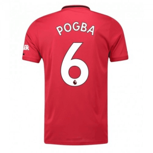Manchester United Paul Pogba 6 Hjemme trøjer 2019 20 – Kortærmet