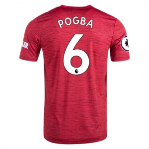Manchester United Paul Pogba 6 Hjemme trøjer 2020 21 – Kortærmet