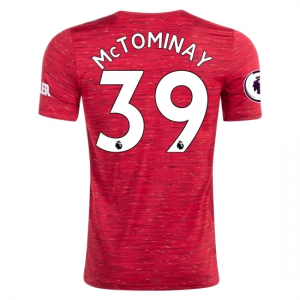 Manchester United Scott McTominay 39 Hjemmebanetrøje 2020 21 – Kortærmet